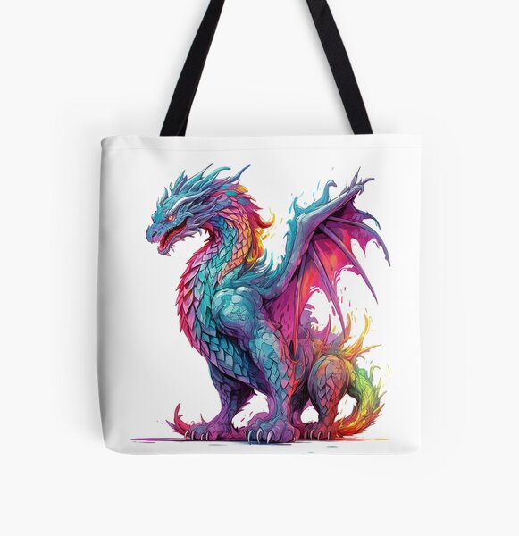 Item preview, Dragon | Reptile | Wild Animal | Animal | Zoo | Wildlife | Lifestyle | Bold Colors | Watercolor designed and sold by mwinter2205.