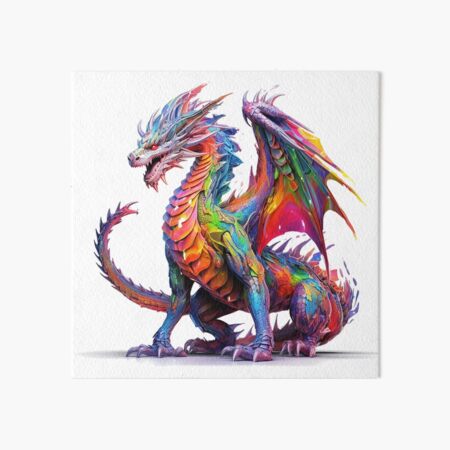 Item preview, Dragon | Reptile | Wild Animal | Animal | Zoo | Wildlife | Lifestyle | Bold Colors | Watercolor designed and sold by mwinter2205.