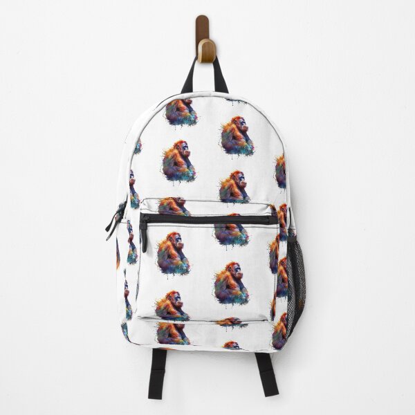 Item preview, Orangutang | Watercolor | Wild Animal | Animal | Zoo | Wildlife | Lifestyle | Bold Colors designed and sold by mwinter2205.