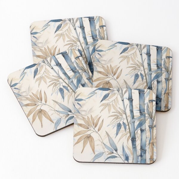 Item preview, Blue Bamboo Garden  designed and sold by WeaveSphere.