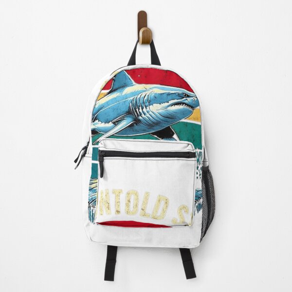 Item preview, A New Untold Story – Vintage Shark Adventure designed and sold by Unleashing Style .