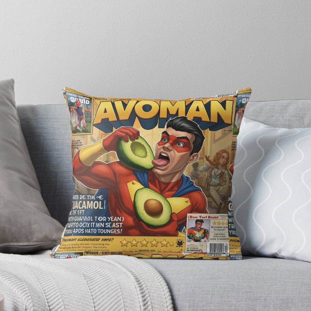 Item preview, Throw Pillow designed and sold by humanalien.