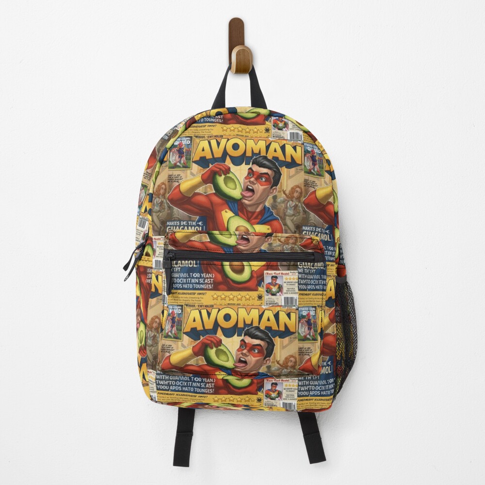Item preview, Backpack designed and sold by humanalien.