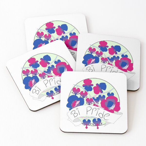 Item preview, Bi Pride Flowers designed and sold by MetallicWings15.