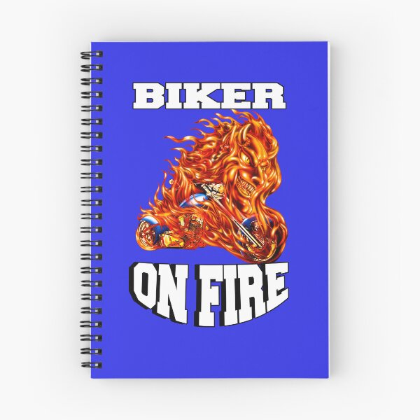 Item preview, Biker Motorcycle Rider Biker On Fire designed and sold by fantasticdesign.