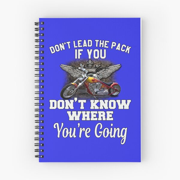 Item preview, Biker Motorcycle Rider Don’t Lead The Pack If You Don’t Know Where You’re Going designed and sold by fantasticdesign.