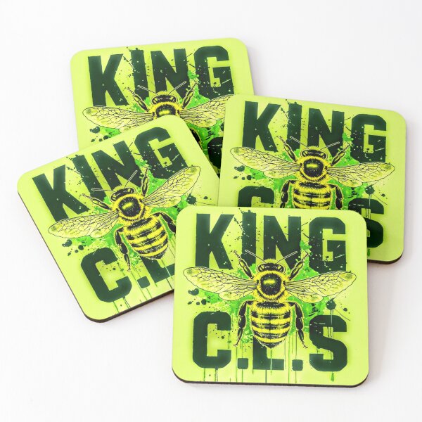 Item preview, King C.L.S King Bee | highlight yellow | Golden | Toxic Green | Deep Dark Green  designed and sold by Kingcls.