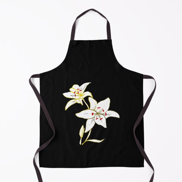 Item preview, White lily flower petal in bloom artistic flower lover designed and sold by Artstastic.