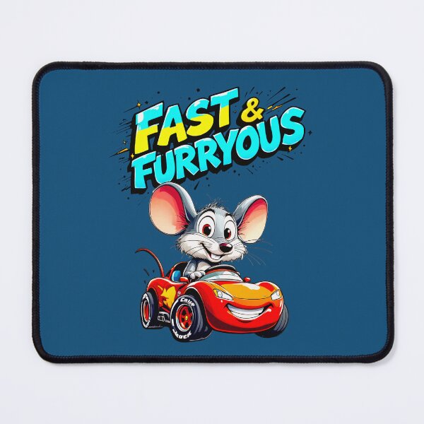 Item preview, Speedy Mouse Racer - Fast & Furryous designed and sold by SteadyRolling.
