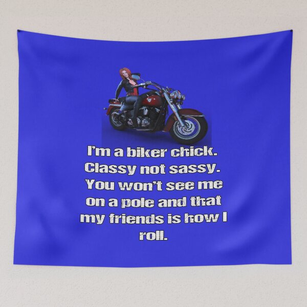 Artikelvorschau, Lady Biker Motorrad Biker Ich bin ein Biker-Chick. Edel, nicht frech entworfen und verkauft von fantasticdesign.