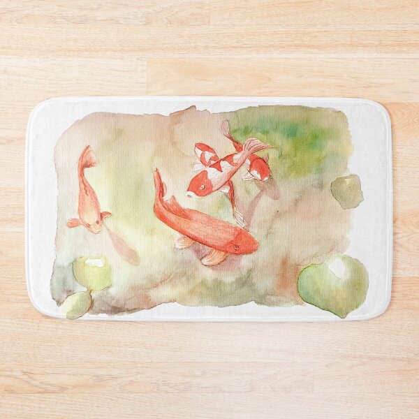 Item preview, Sepia Koi – Classic & Timeless Watercolor Art designed and sold by Andreia Magic Kids.