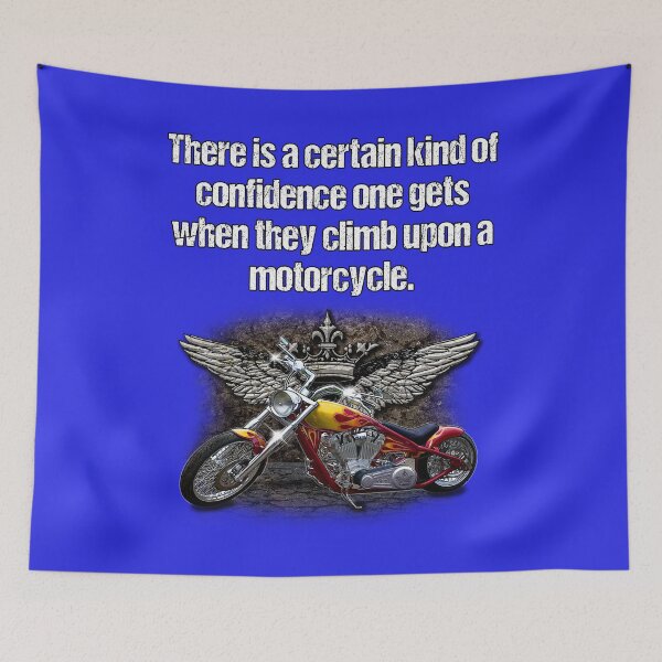 Item preview, Biker Motorcycle Rider There Is A Certain Kind Of Confidence One Gets  designed and sold by fantasticdesign.