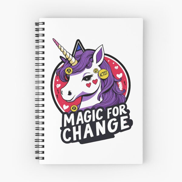 Item preview, Magic for Change – Activist Unicorn designed and sold by zoughlal.
