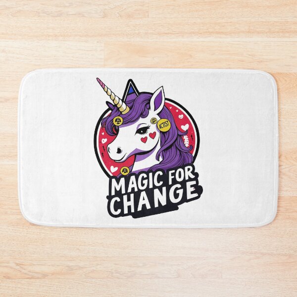 Item preview, Magic for Change – Activist Unicorn designed and sold by zoughlal.
