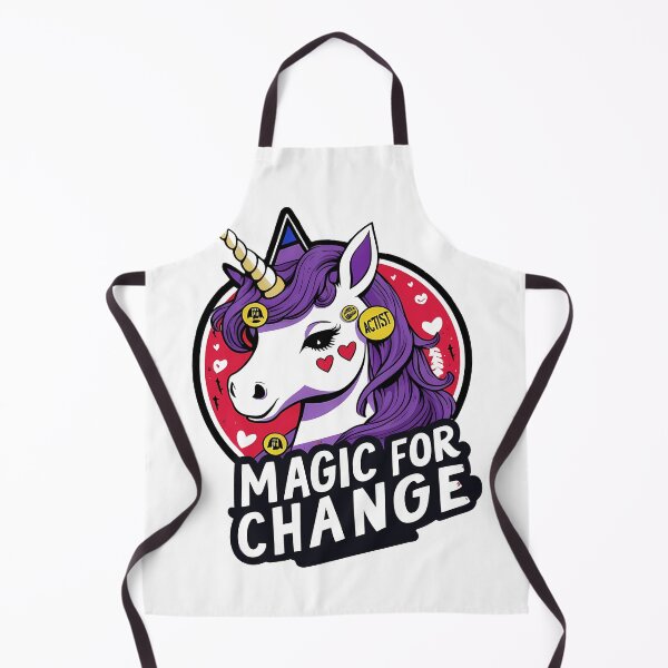 Item preview, Magic for Change – Activist Unicorn designed and sold by zoughlal.