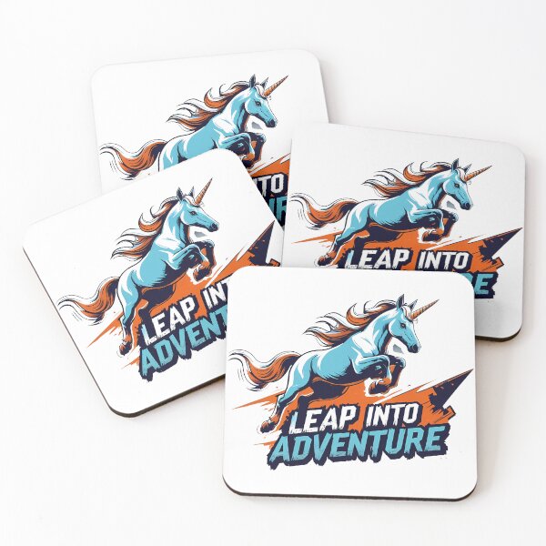 Item preview, Leap into Adventure – Urban Explorer Unicorn designed and sold by zoughlal.