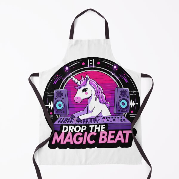 Item preview, Drop the Magic Beat – DJ Unicorn designed and sold by zoughlal.