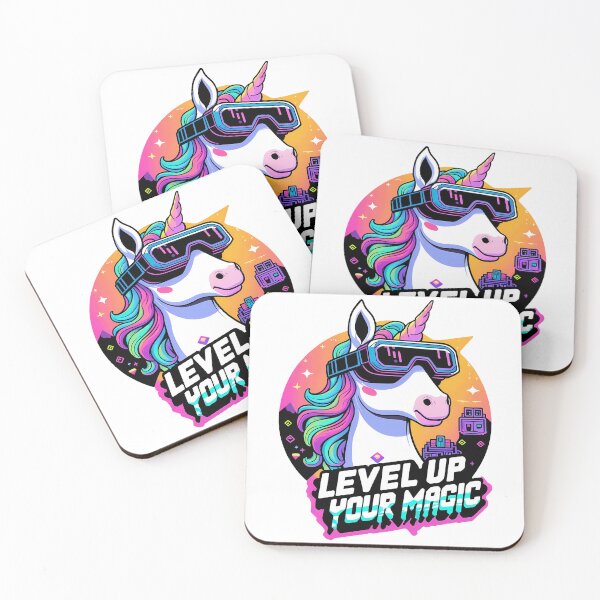 Item preview, Level Up Your Magic – VR Unicorn designed and sold by zoughlal.