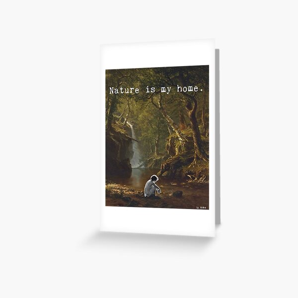 Item preview, Nature is my home for forest lovers designed and sold by VerticalBear&Sons.