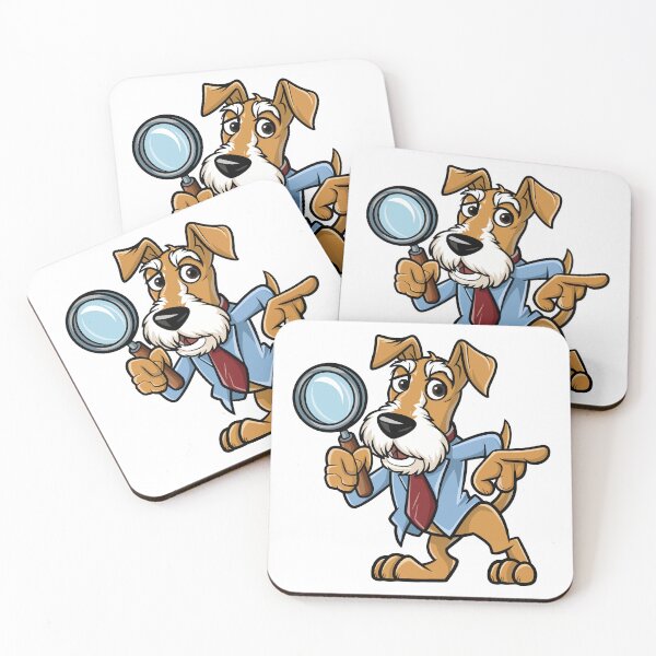 Item preview, Detective Airedale Terrier designed and sold by WildlifeInc.