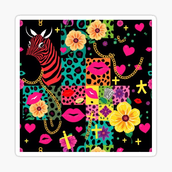 Item preview, Funky Patchwork print  designed and sold by Roxburylane.