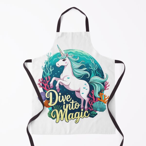 Item preview, Dive into Magic – Reef Unicorn designed and sold by zoughlal.