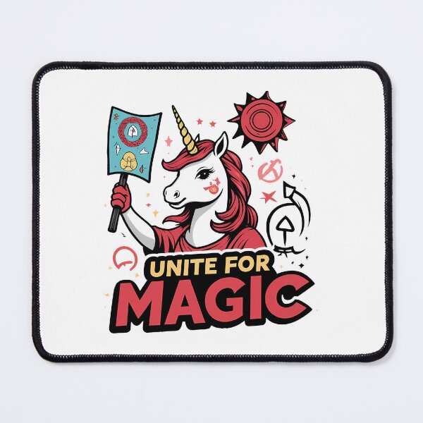 Item preview, Unite for Magic – Activist Unicorn designed and sold by zoughlal.