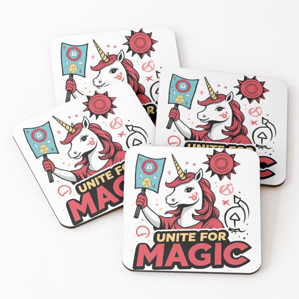 Item preview, Unite for Magic – Activist Unicorn designed and sold by zoughlal.