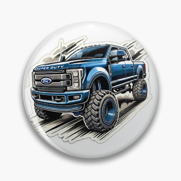 Item preview, Blue Lifted Ford Super Duty Off-Road Beast designed and sold by IronCladArms.