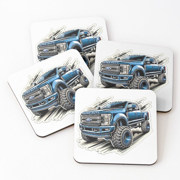 Item preview, Blue Lifted Ford Super Duty Off-Road Beast designed and sold by IronCladArms.