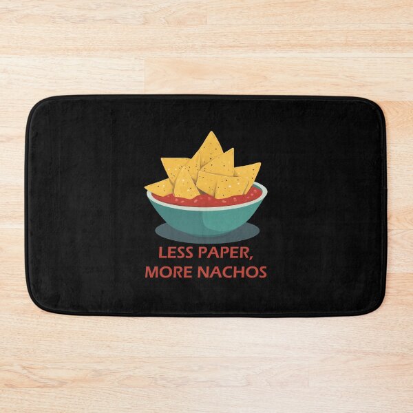 Item preview, Less Paper More Nachos Platter designed and sold by FWLKIT.