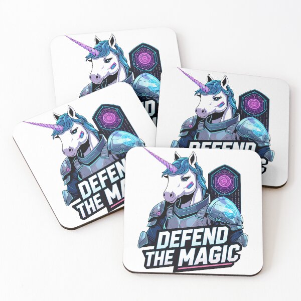 Item preview, Defend the Magic – Cyber Sentinel Unicorn designed and sold by zoughlal.
