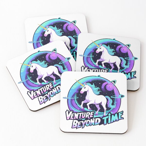 Item preview, Venture Beyond Time – Quantum Unicorn designed and sold by zoughlal.