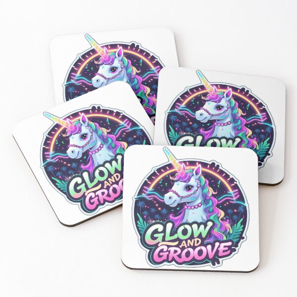 Artikelvorschau, Glow and Groove – Elektrisches Festival-Einhorn entworfen und verkauft von zoughlal.