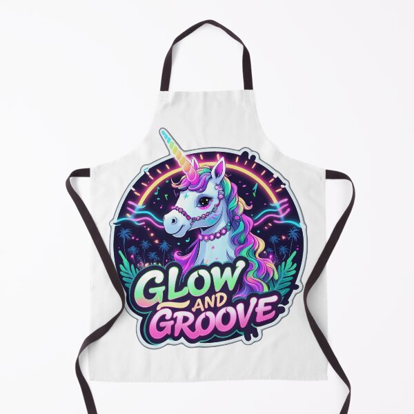 Item preview, Glow and Groove – Electric Festival Unicorn designed and sold by zoughlal.