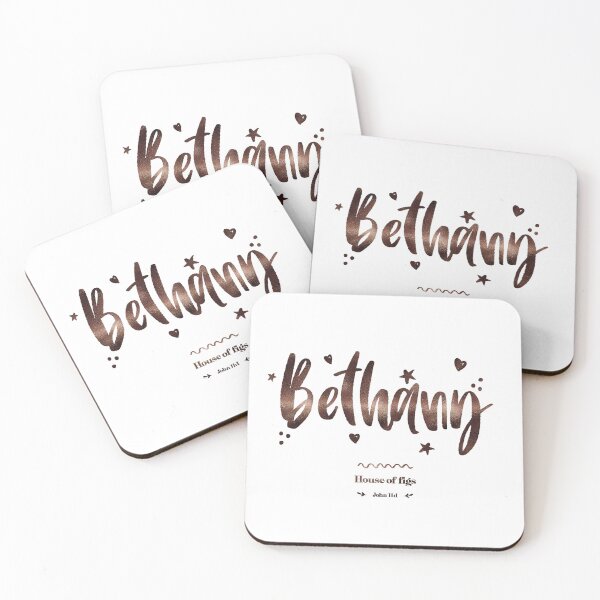 Item preview, Bethany | John 11 1 | House of Figs | Christian Name with Biblical Meaning For Girl | Christian Name Collection designed and sold by Blessed Be Your Name.