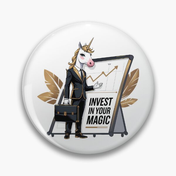 Item preview, Invest in Your Magic – Unicorn Entrepreneur designed and sold by zoughlal.