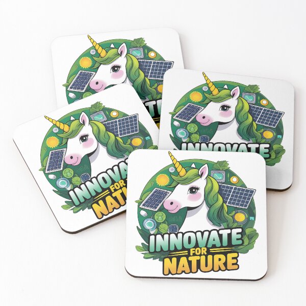 Item preview, Innovate for Nature – Eco Innovator Unicorn designed and sold by zoughlal.