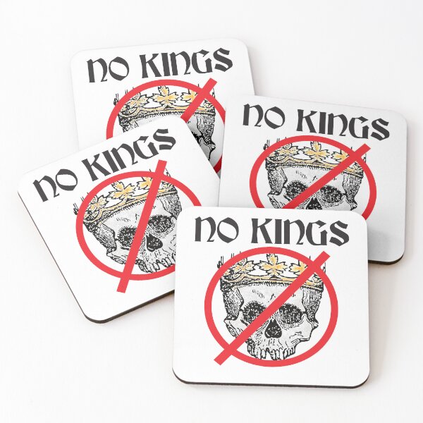 Item preview, No Kings Skull With Crown And No Symbol designed and sold by TheRainFamily.