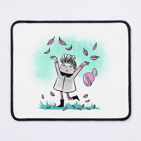 Item preview, Child jumping in the leaves designed and sold by jasmineberry.