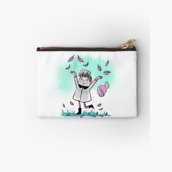 Item preview, Child jumping in the leaves designed and sold by jasmineberry.