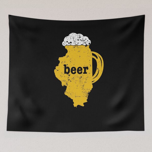Item preview, Home Brew Beer Pong Illinois Funny Beer Apparel Craft Beer designed and sold by shoppzee.