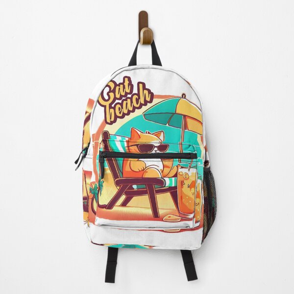Item preview, Cat at Beach designed and sold by calinibarton.