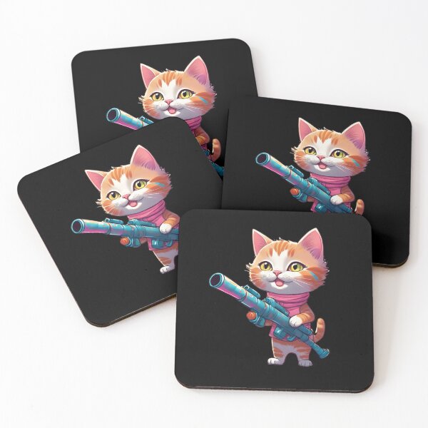 Item preview, Armed cat designed and sold by Agu210.