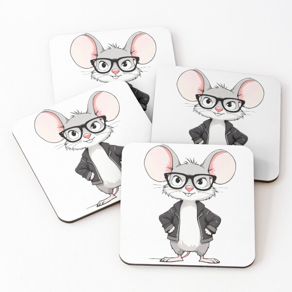 Item preview, Nerdy Cool Mouse designed and sold by SteadyRolling.