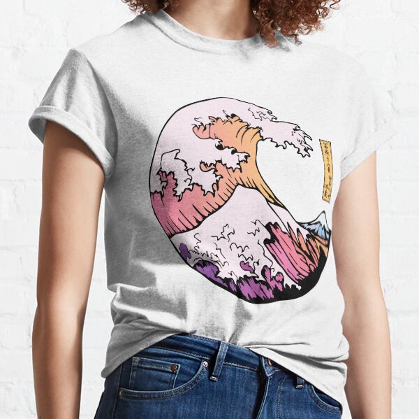 the great pastel wave Classic T-Shirt