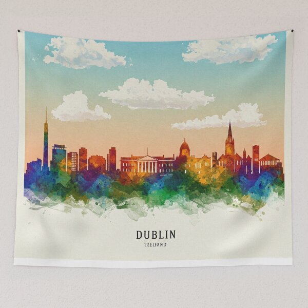 Item preview, Dublin Skyline poster designed and sold by GrahamBaxter.