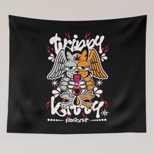 Item preview, Trippy Kitty designed and sold by moon70star-m70s.