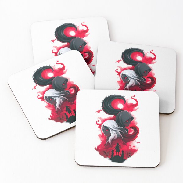 Item preview, shadowy warriors with glowing red eyes designed and sold by Taans-Creation.