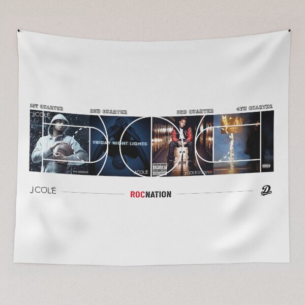 Item preview, JCOLE - Basketball Themed Album Covers designed and sold by Artistry N Ink.